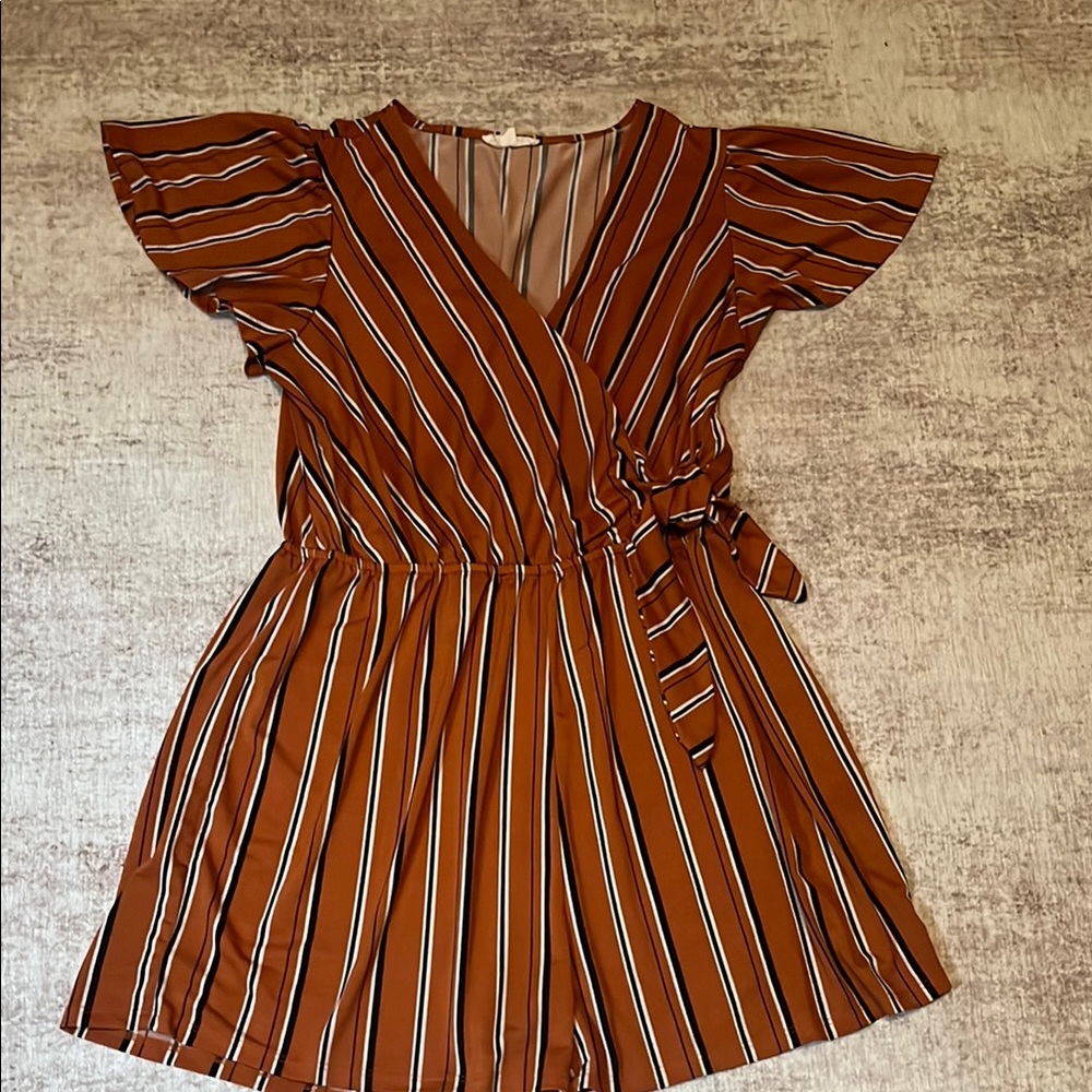 Mine Multicolor Striped Dress
